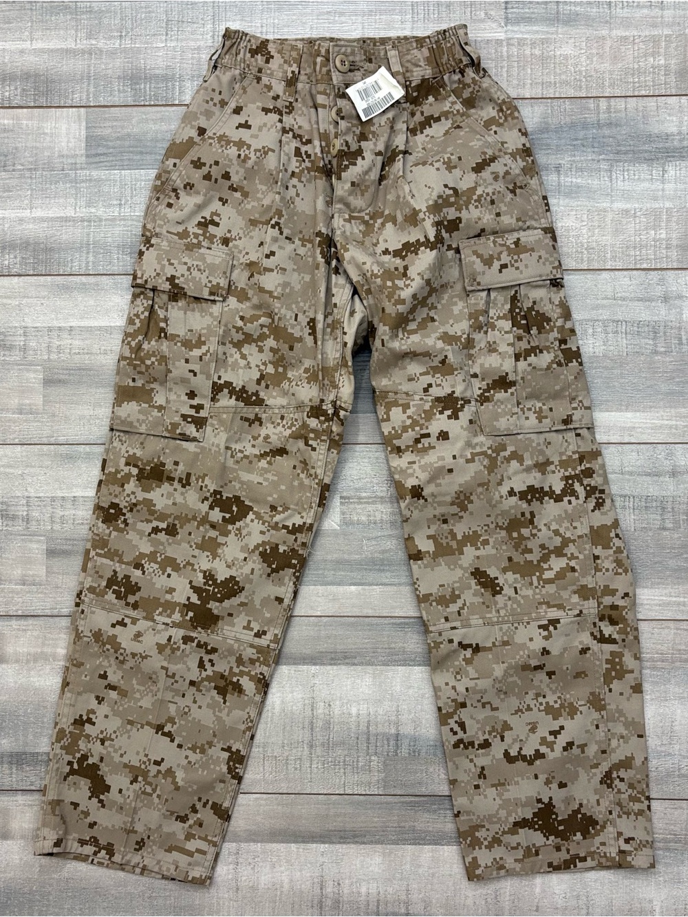 New XS X-Small Regular US Marine Corps MCCUU Desert Combat Trousers Digital Camo